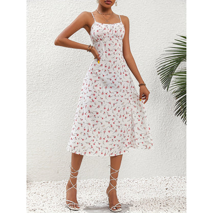 Suspender Dress Summer Sexy Midi Dress