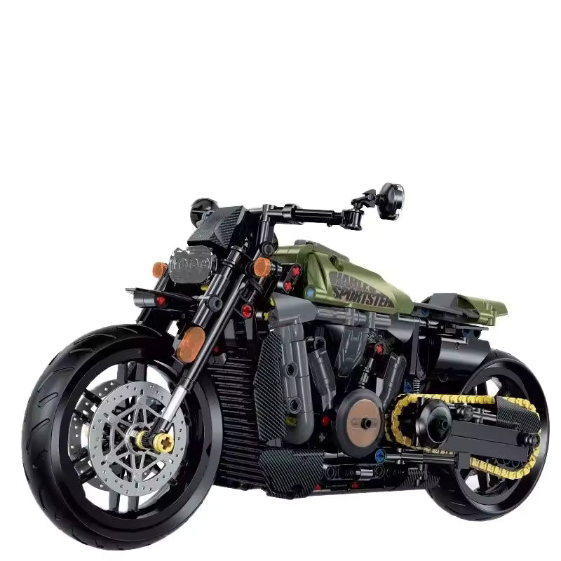 Classic American Bike | 634pcs