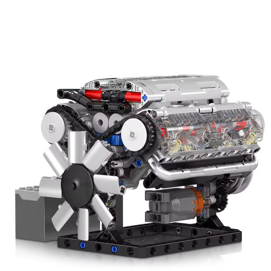Motorized V8 Engine | 534pcs