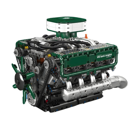 Motorized V8 Tank Engine | 2250pcs