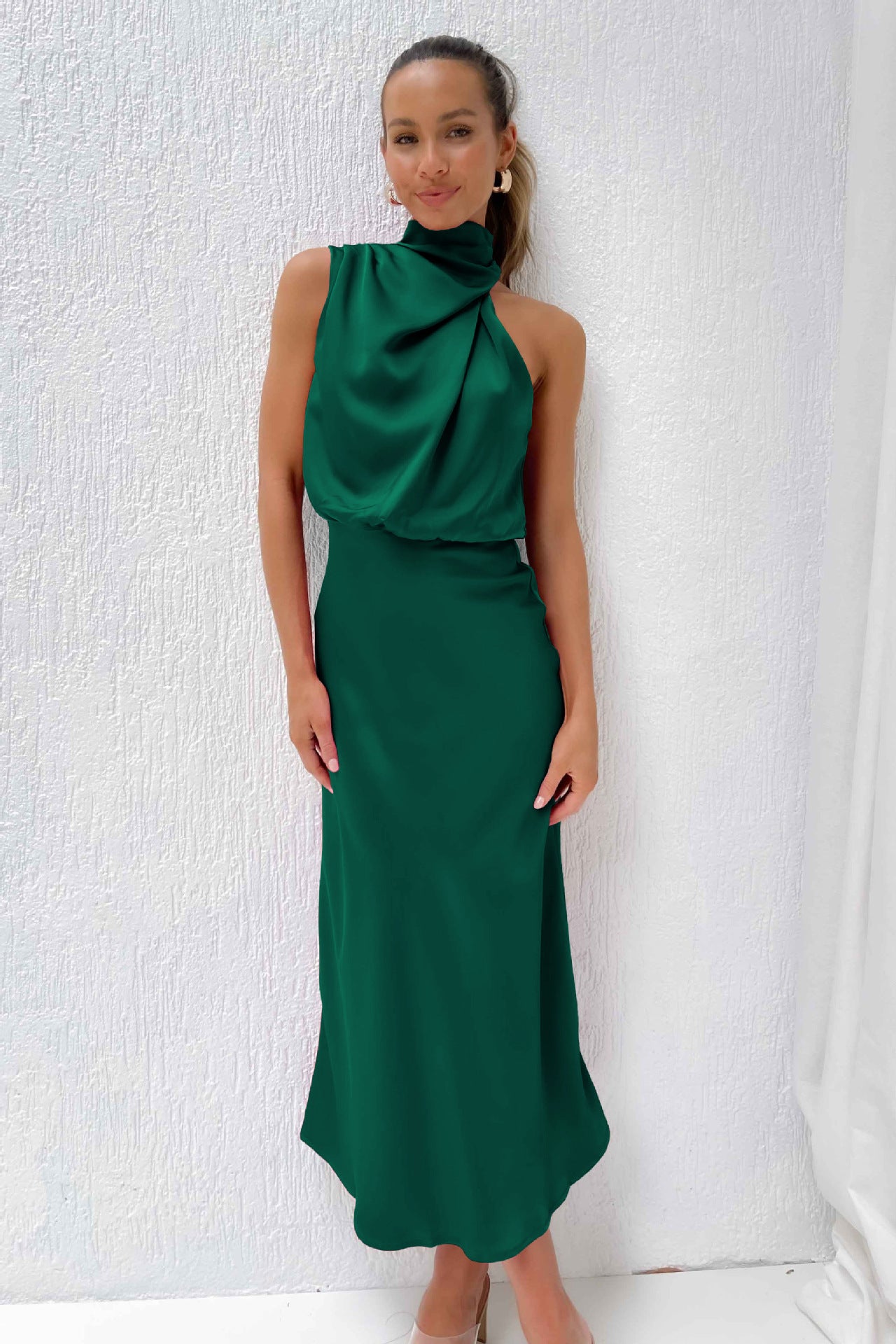 Sleeveless Fashion Elegant Light Evening Dress