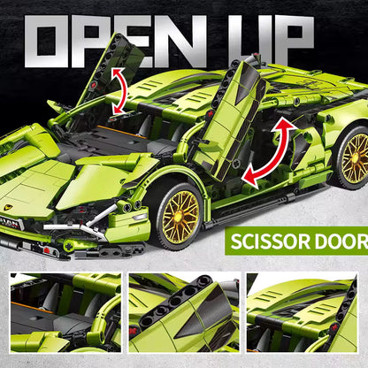 Brick Lamborghini | 1280 PCS